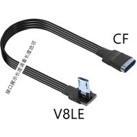 5CM-3M 90 Angle Type-C Female To Micro B Mini Type-c Micro USB UP & Down & Left & Right Male USB Charger Data cable adapter