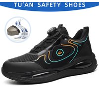 Safety Shoes Impact-Resistant & Puncture-Resistant Steel Toe Safety Shoes Export New Style Knob Shoes Wear-Resistant Shoes