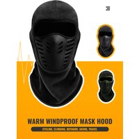 AliExpress WRELS Winter Outdoor Skiing Riding Masked Cap Thickened Fleece Cap Scarf Face Protection Warm Windproof Hat Headgear Mask
