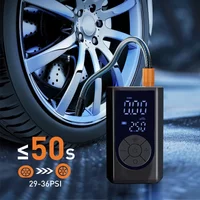 Wireless Car Air Pump Portable Air Compressor for Car Motorcycles Bicycle Electric Tire Inflator with LCD Digital Display