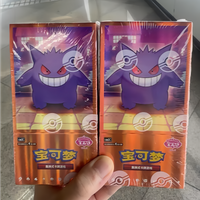 Ptcg Original Pkm:Scarlet & Violet Gem Pack Vol.3 Gengar Meowth Simplified Chinese Collection Card Surprise Gift Festvial Toys