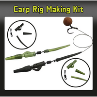 40PCS Carp Fishing Accessories Lead Clip Quick Change Swivel Tail Rubber Anti Tangle Sleeves for Carp Rigs Coarse Fishing Tackle