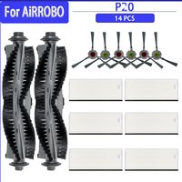For AiRROBO P20 Vacuum Cleaner Replacement Spare Parts Roller Side Brush HEPA Filter Replacement Spare Parts Accessories