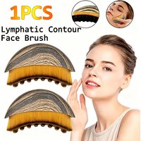 1/2pcs Lymphatic Contour Face Brush Ergonomically Designed To Fit Sculpting Drainage Massager for Face The Skin Precisely