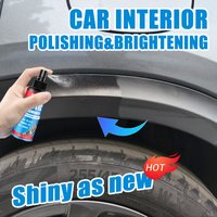 Plastic Restorer Spray Plastic and Rubber Cleaner for Dashboard Panel Trim Seat Scratch and Shine Restoration