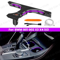 11 Colour Ambient Light For BMW X3 X4 iX3 G01 G02 X3M X4M Car Cup Holder Lights Decoration Refit Accessory Water Cup Lamp Indoor