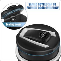 Car LED Light Ashtray Auto Portable Cigarette Ash Storage Cup Accessories For Ford Ranger Mustang Kuga Mondeo Fiesta Mk2 STLine