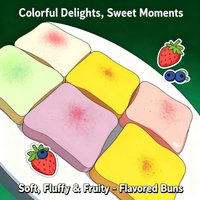 Slow rise squishy toy simulation bread slice PU wet soft stress relief gift squeezable decompression model