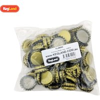 KegLand 100pcs/bag Bottle Lid Kits Crown Seal Bottle Caps Beer Home Brewing