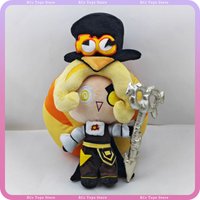 In Stock Timekeeper Cookie Plush Toy Soft Stuffed Doll Cookie Run Kingdom Legendary Figure Keychain Collectible Gift For Fans