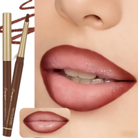 1PC Waterproof Matte Lip Liner -like Effect Pencil Long-Lasting Non-Staining Moisturizing Lip Makeup for All Skin Types