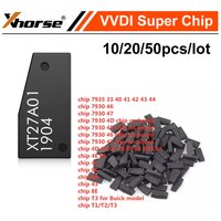 10-50pcs Xhorse VVDI Super Chip XT27A01 XT27A66 Transponder for ID46/40/43/4D/8C/8A/T3/47 for VVDI2 VVDI Key Tool/Mini Key Tool