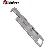 MecArmy RU01 Minimalist Zeroscrew Tech Titanium Caliper Portable Outdoor Tools Caliper Measuring Tool EDC Caliper
