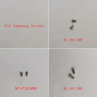 100PCS 2.5/3.0/3.5 MM Screw for Samsung Galaxy S22 S23 S4 S5 S6 S7 S8 S9 S10 S20 S21 Plus Note 20 10 9 8 5 4 Mobile Phone Screws