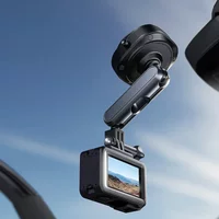 Electric Vacuum Suction Car Action Camera Mount | 360° Adjustment + Aluminum | Compatible with DJI/AKASO/GoPro/Insta360 Series