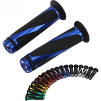 AliExpress NONE 24 22mm Motorcycle Grip Universal Handle Handlebar CNC for Kawasaki Honda Yamaha Suzuki Benelli Ducati Scooter Ebike Motorbike