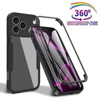 360° Full Cover Scree Protection Case For iPhone 17 16 15 14 13 12 Pro Max Air 16e 17e 16 15 14 Plus Shockproof Phone Cover