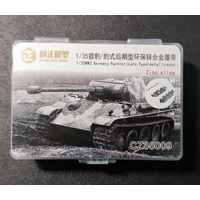 R-Modell CZ35009 1/35 WW2 Deutschland Panther Spät Typ Modell Metall Tracks Metall Pins