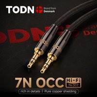 HIFI 3.5 AUX cable AUX car 7N OCC mobile phone audio male-to-male connection audio cable aux cable