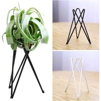 Geometric Airplant Holders Elegant Desktop Air Plant Container for Family Friend Neighbor Gift