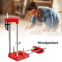 1pcs Woodworking Punching Locator Convenient Woodworking Locator Built-In V-Groove Belt for Drilling Tools