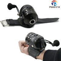 JG25 Slingshot Fishing Reel Speed Ratio 3.3:1 Spinning Hand Wheel Shooting Fish Closed Reel Outdoor Hunting Fishing Wheel