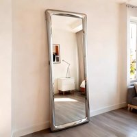 Luxury Simplicity Living Room Furniture Art Design Framework Full-Length Mirror Clothing Store High-Definition Dressing Mirror