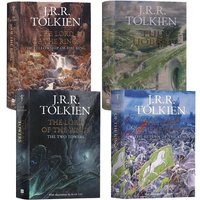 The Lord of the Rings The Hobbit 4 volumes English novel books