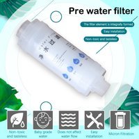 Pre-Filter Water Filter PP Cotton Filter Purifier Removal Heavy Metal Purifier Shower Washing Machine Filter Home Healthproduct