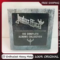 CD Enthusiast Heavy Metal Judas Priest Music CD The Complete Albums Collection 19pcs Music Record Walkman Soundtrack Box Cosplay