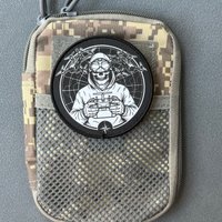 FPV Drone Operator Skull Patch Tactical Morale Badge Printed Hook and Loop Backpack Clothing Decorative Stickers Armbands