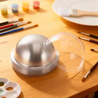 10/20/50/100PCS DIY Clear Plastic Hemisphere Covers Candy Dome Kit For Birthday Christmas Halloween Party Gift Party Toys