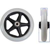 Wheelchair Caster Wheelchair Front Wheel 6 Inch Wheelchair Casters Small Cart Rollers Chair Wheel for Wheelchair Accessories