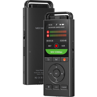 144 GB (16 GB + 128 GB) Digitaler Diktiergerät mit Wiedergabe: Sprachaktivierter Rekorder für Präsentationen, Konferenzen und Interviews