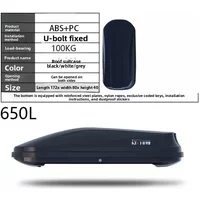 Durable Roof Luggage Ultra-thin Large-capacity SUV Car Roof Box Suitcase Luggage Rack Universal and Easy To Install