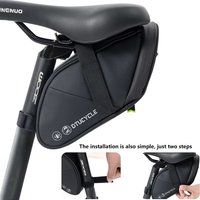 AliExpress NONE Mountain Bike Saddle Storage Bag, Rear Seat Tool Bag, Outdoor Cycling Accessories, Bicycle Bag