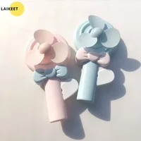Lolipop Fan Cartoon Handheld Summer Fan Hand Pressed Manual Mini Portable Small Hand Cooling Fan for Kids Adult Home Outdoors