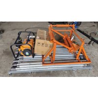Customized family use small fold drilling rig 60m 80m 100m engine mini water well drilling rig with water pump