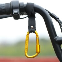 AliExpress NONE Motorcycle Bicycle Aluminum Alloy Front Mount Handlebar Hook Clip for Secure Bag Helmet Hanging