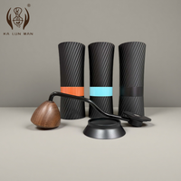 1Pc Manual Coffee Grinder/Grinding Machine/Sharp Alloy Blade/190mm Extended Rust-proof Joystick with Anti-overflow Ring