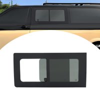 4 mm gehärtetes Glas für Wohnmobile, Schiebefenster, runder Winkel, Schattenfenster, Wohnmobil-Sichtschutzfenster für VW Transporter T5 Ersatz