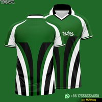 TESM Men Striped Polo Shirt Breathable Football Sports T-Shirt Gym Workout Top Summer Street Collared Casual Tee