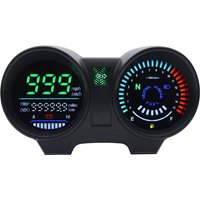 Newest Speedometer Digital Dashboard LED Electronics Motorcycle RPM Meter For Brazil TITAN 150 Honda CG150 Fan150 2010 2012