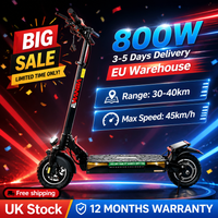 Emanba L12 MAX 800W 48V 16AH Electric Scooter High Speed 45km/h Adult 10-inch 2-wheel Off-road Scooter
