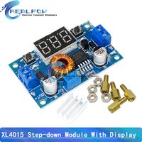 5A 75W XL4015 DC-DC Converter Adjustable Step-Down Module 4.0-38V to 1.25V-36V DIY Adjustable Power Supply