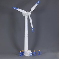 New plastic Power windmill toys,simulation engineering transportation trailer toys,Children's toys and gifts,wholesale