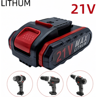 21V Rechargeable Lithium Ion Battery For 21V Cordless Electric Power Tool Lithium Ion Battery Replacement Battery