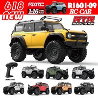 HB R1601 Rc Crawler 1/16 Rc Car 4WD Rtr With Led 2.4g Electric Remote Control Rock Buggy Off-Road Vehicle Rc Cars For Boy Toy