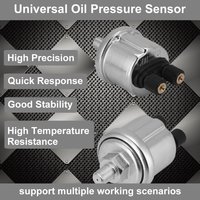 Universal Oil Pressure Sensor 0 to 10 Bars 1/8NPT for Diesel Generator