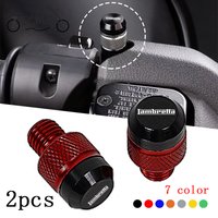 For Lambretta G350 Special X300 V200 V-Special Barona V50 V125 200 M10*1.25 Motorcycle Mirror Hole Plugs Screws Bolts Cover Caps